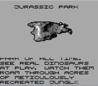 une photo d'Ã©cran de Jurassic Park sur Nintendo Game Boy